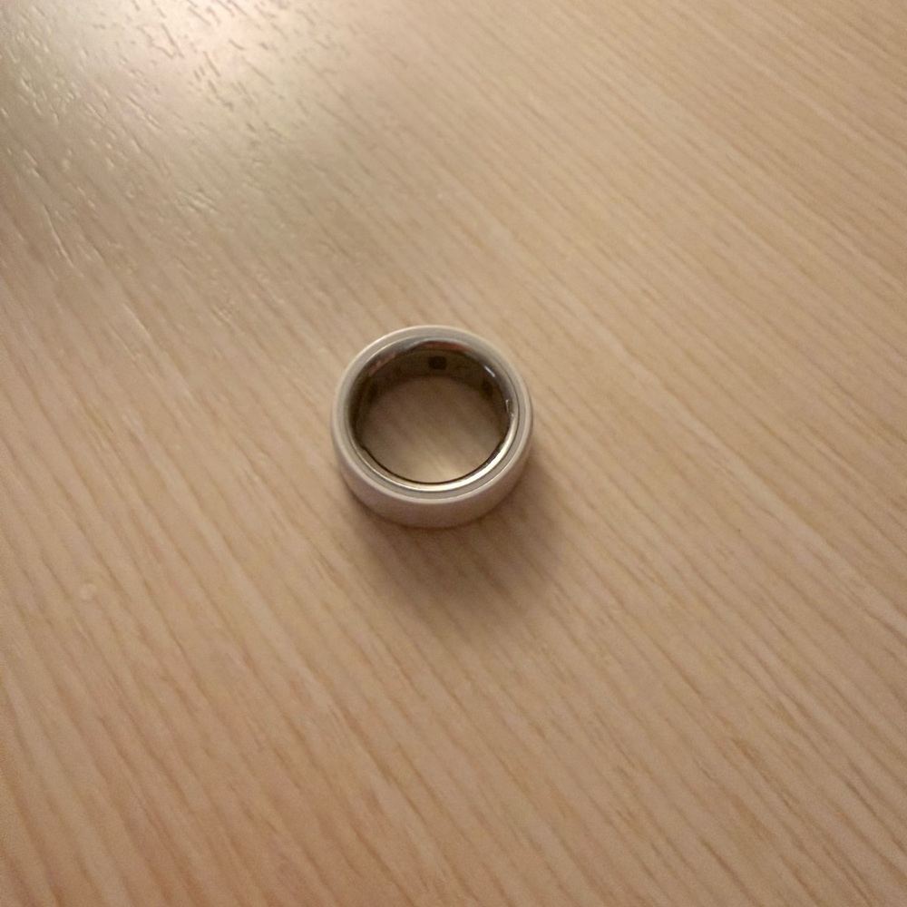 Oura cloud Ceramic Smart Ring size 6